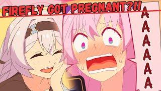 "FIREFLY GOT KNOCKED UP ?!!"  || HONKAI STAR RAIL MEMES/COMIC #154