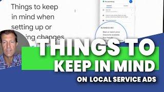 Google Screened BEST Practices: Local Service Ads Tips