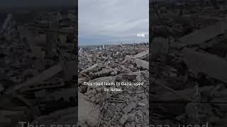 Footage shows destruction of Netzarim Corridor following withdrawal of Israeli troops