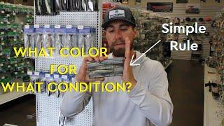 Selecting Lure Color! Water + Light Conditions! JERKBAIT