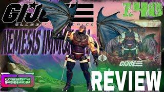 cXc G.I. Joe Classified Series #140 NEMESIS IMMORTAL Hasbro Pulse Exclusive figure Review