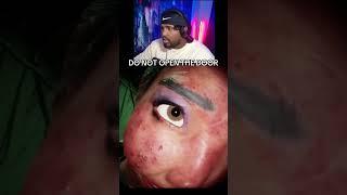 DONT OPEN THE DOOR #horror #gaming #funny #jumpscare