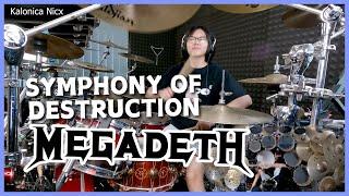 Megadeth - Symphony Of Destruction || Drum cover by KALONICA NICX