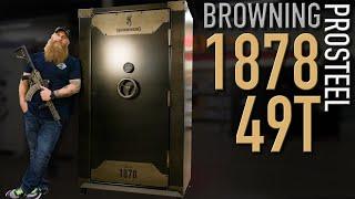 The MOST Bad@$$ Browning ProSteel Gun Safe | Browning 1878 49T Gun Safe Review