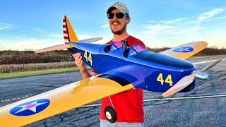 Hangar 9 Fun Scale PT-19 BALSA wood RC Plane - 56.5" Wingspan