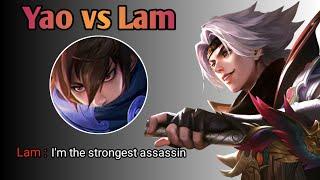 Yao vs Lam The Strongest Assassin in The Current Meta !? | Honor of Kings