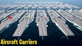 Aircraft and Helicopter Carrier Fleet Strength by Country 2024