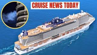 Fire on Florida Cruise Ship, Limited Power and Elevators