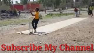 Sunny Pathan Batting In Hayatabad Semi Final 2018 _Tape Ball KPK