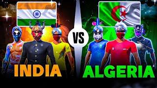 ALGERIA VS INDIA SERVER || اخطر روم فري فاير