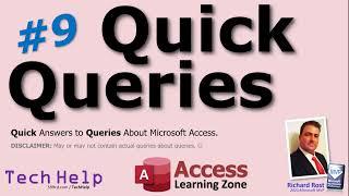 Microsoft Access Quick Queries #9 - General Read Error, Price Changes, ChatGPT Stuff, ACCDR, More!