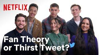 Shadow & Bone Cast React to Fan Theory & Thirst Tweets | Netflix