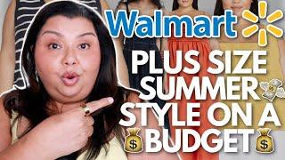 I spent $125 on plus size Summer 2025 fashions at Walmart.  Here's what I got.