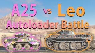 WOT Blitz Face Off || Leopard vs A25 Harry Hopkins