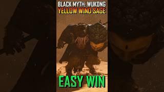 How To Cheese Yellow Wind Sage In 40 Seconds - Black Myth: Wukong