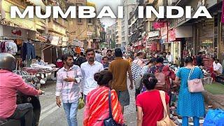 Walking Streets of Mumbai, India Walking Tour 4K HDR