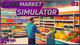 Wir haben geöffnet! | Supermarket Simulator #01 | [Indie / Gameplay / Abenteuer] 