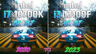 i3 13100F vs i7 10700K - 3 Years Difference