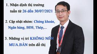 Chứng khoán hàng ngày: Nhận định thị trường tuần từ 26 đến 30/07. Những vị trí không nên mua/bán