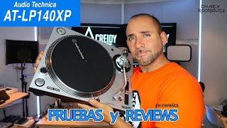 AUDIO TECHNICA AT-LP140 XP GIRADISCOS PROFESIONAL (Pruebas Y Reviews) En Español