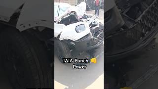 TATA punch knocked out 2 trucks