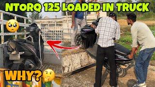 NTORQ 125 Loaded In Truck Why? || RIDE WITH PANTHER ||