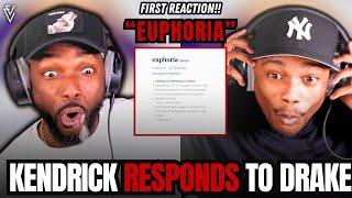 Kendrick Lamar - Euphoria (DRAKE DISS) | FIRST REACTION