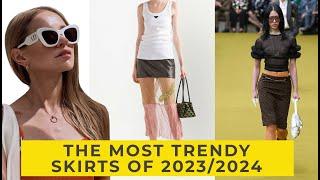 The most trendy skirts of 2023/2024