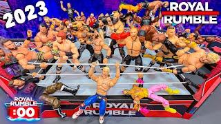 WWE Royal Rumble 2023 Action Figure Match!