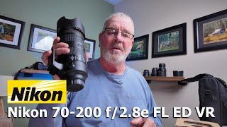 Nikon 70-200 f/2.8e FL ED VR - I bought it and I unbox it here in this video