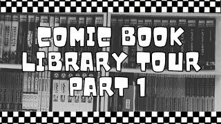 COMIC BOOK LIBRARY TOUR! Part 1 | Omnibus | EC | Usagi Yojimbo | 100’s of comics and graphic novels!