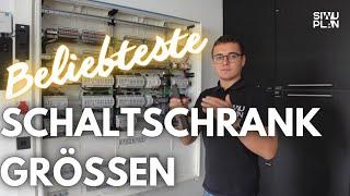 Wie groß ist ein Smarthome Schaltschank/Verteiler ? Hager FP94SN2 / Hager ZB54S @HagerDeutschland