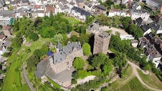 4K Drone Footage - Medieval Castles - die Burgen am Rhein