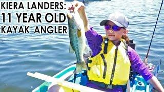 Kiera Landers: 11 Year Old Kayak Fishing Tournament Angler | Field Trips with Robert Field