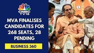 Maha Vikas Aghadi Finalises Seat Sharing Formula For 260 Seats In Maharashtra | CNBC TV18