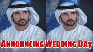 Sheikh Hamdan Announcing Wedding Day Fazza Poems