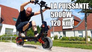 une trottinette puissante de 5000W dans un test complet ! OBATER D5