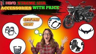 Hero Xtreme 125r️ Modified Accessories With Price.