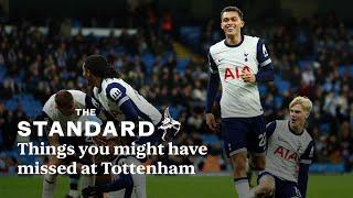 Five things you might have missed at Tottenham