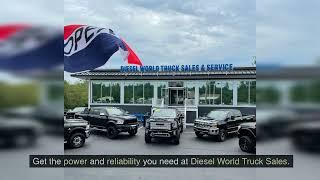 Diesel World Truck Sale huge inventory of Diesel & Gas Trucks with snow plows. Finance available