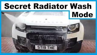 Land Rover Defender 2020 - How to Activate Secret Radiator Wash Mode !
