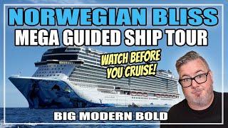 Norwegian Bliss Ship Tour | Walking Around a 1 Billion Dollar Cruise Ship