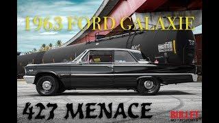 1963 Ford Galaxie With 427FE Ripping Through The Gears! -[HD] Bullet Motorsports