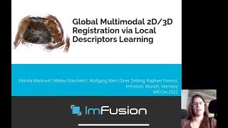 MICCAI 2022 - Global Multi-modal 2D/3D Registration via Local Descriptors Learning