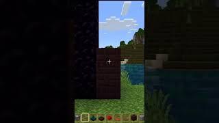 Nether Portal On/Off Switch using a Sculk Sensor and a Button! Minecraft Bedrock Tutorial.