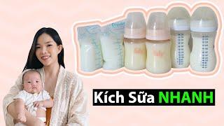 5 MẸO KÍCH SỮA NHANH CHO CÁC MẸ ÍT SỮA 