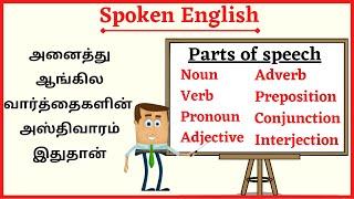 Parts of speech in Tamil || Basic English grammar || Ultramind