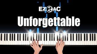 (4) EZ2AC Unforgettable - KIEN piano cover (feat. pile driver drum)