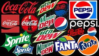 Brief Histories and Historical Symbol Changes of 7 World Giant Soft Drink Companies