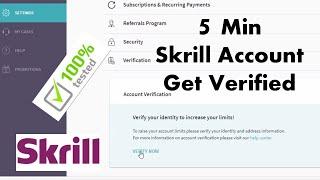 How to verify skrill account | Skrill address verification | Skrill account in Pakistan